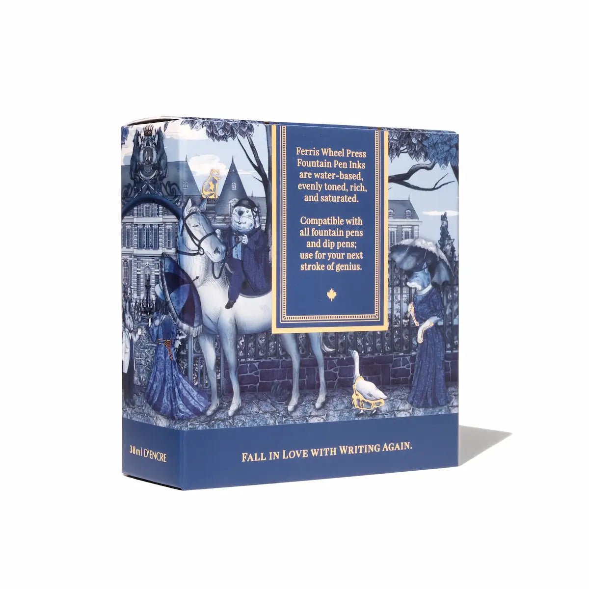 Bläckflaska 38 ml - Cobalt Estates - 6 - Ferris Wheel Press - Tidformera