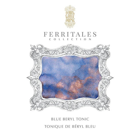 Bläckflaska FerriTales 20 ml - Down the Rabbit Hole - Blue Beryl Tonic - Ferris Wheel Press - Tidformera