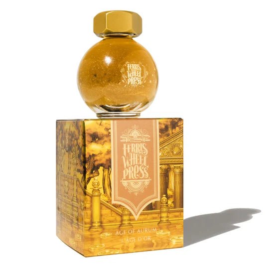 Bläckflaska FerriTales 20 ml - King Midas - Age of Aurum - 1 - Ferris Wheel Press - Tidformera