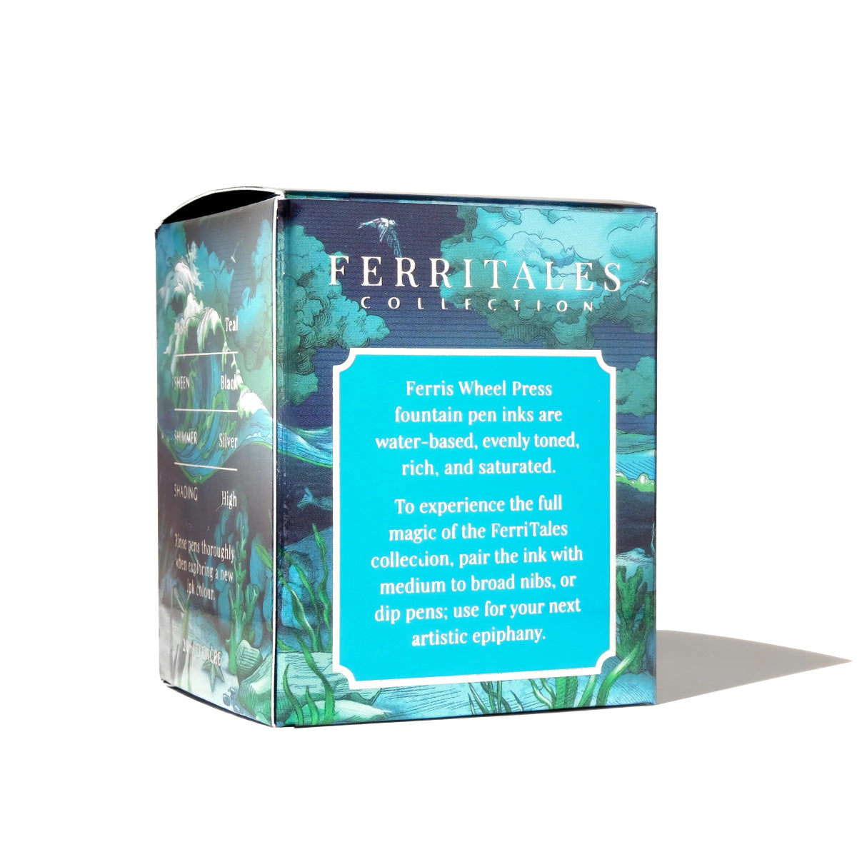 Bläckflaska FerriTales 20 ml - Once Upon a Time - Tumultuous Tides - Ferris Wheel Press - Tidformera