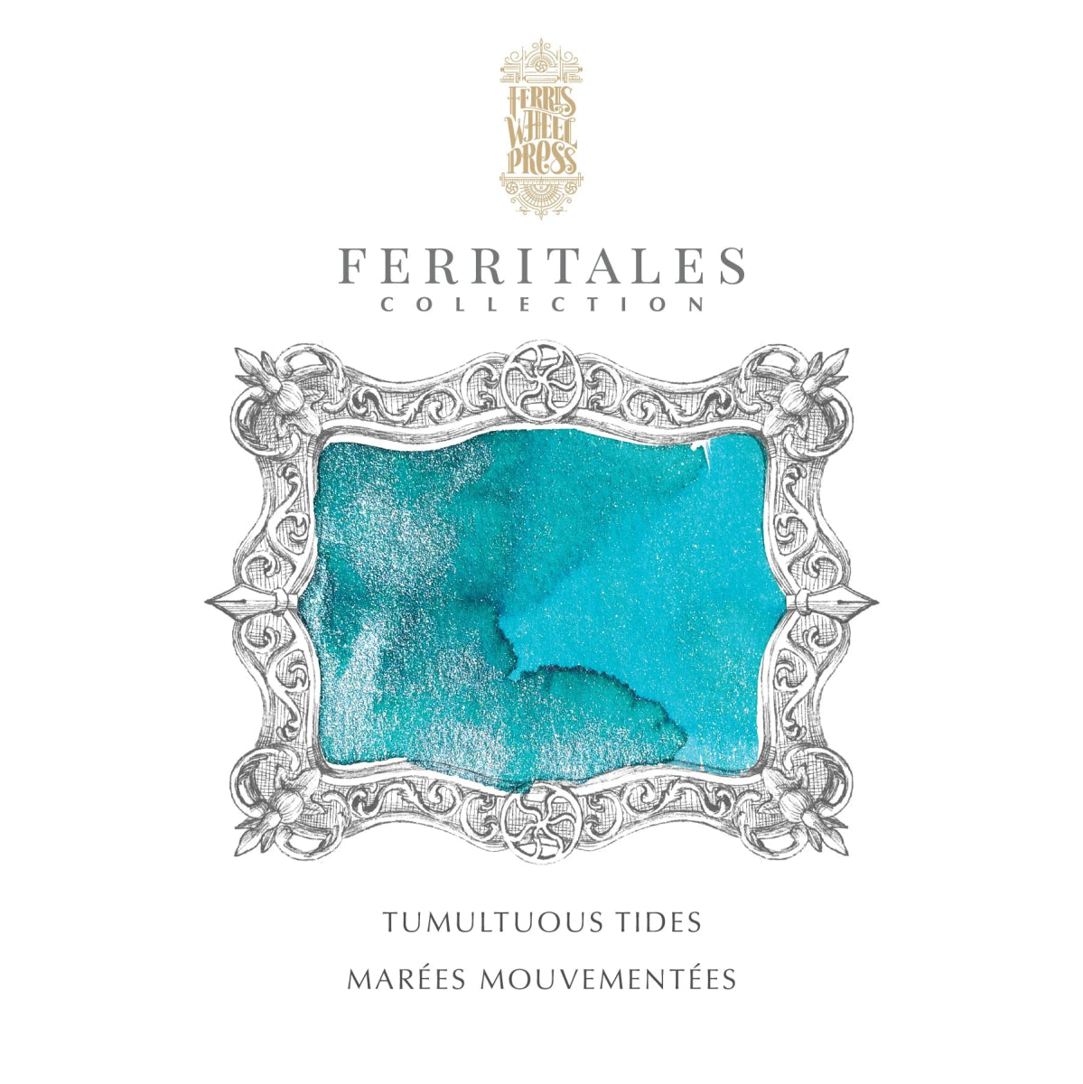 Bläckflaska FerriTales 20 ml - Once Upon a Time - Tumultuous Tides - Ferris Wheel Press - Tidformera