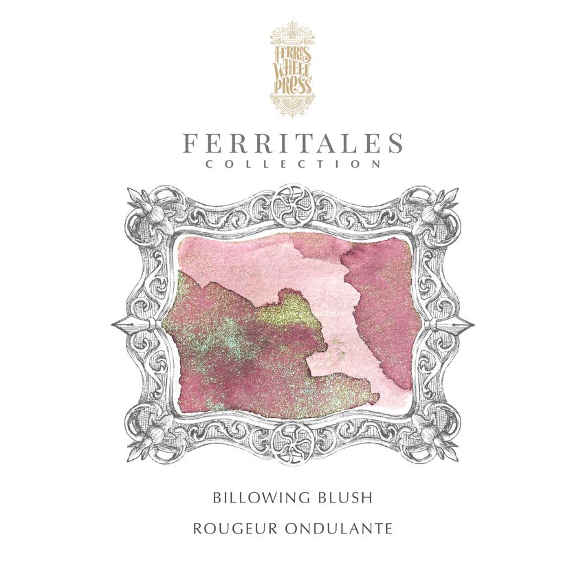 Bläckflaska FerriTales 20 ml - The Beauty and the Beast - Billowing Blush - 3 - Ferris Wheel Press - Tidformera