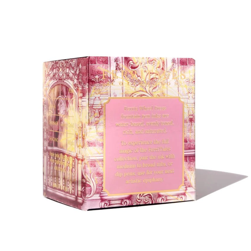 Bläckflaska FerriTales 20 ml - The Beauty and the Beast - Billowing Blush - 5 - Ferris Wheel Press - Tidformera