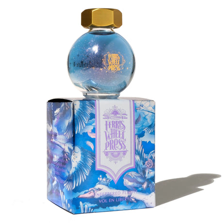 Bläckflaska FerriTales 20 ml - The Wild Swans - Unfettered Flight - Ferris Wheel Press - Tidformera