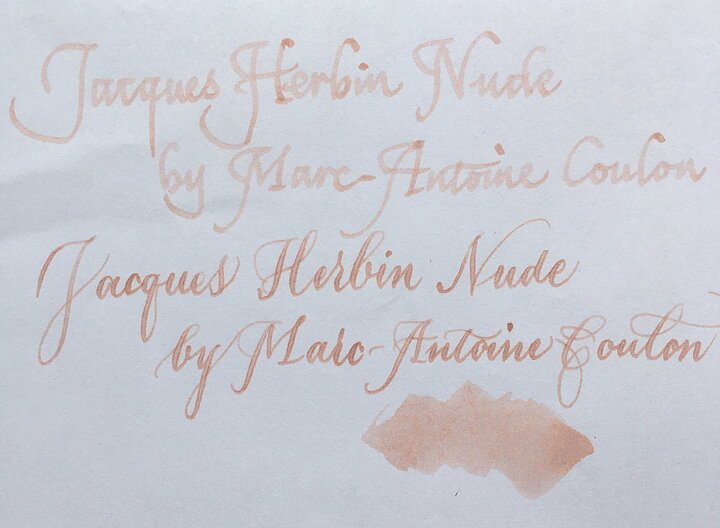 Bläckflaska J. HERBIN INK 50 ml - 1670 Marc-Antoine Coulon Nude - Herbin - Tidformera