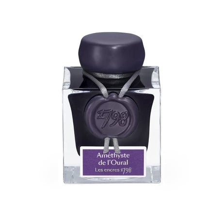 Bläckflaska J. HERBIN INK 50 ml - Améthyste de L'oural - 1 - Herbin - Tidformera