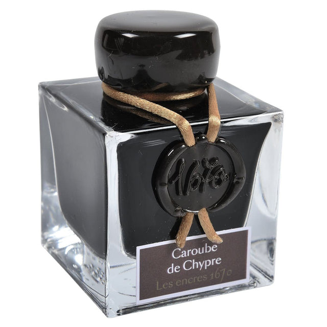 Bläckflaska J. HERBIN INK 50 ml - Flacon 1670 Caroube d Chypre - Herbin - Tidformera