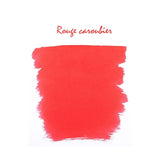 Bläckpatron 6 - pack - Rouge caroubier - 2 - Herbin - Tidformera