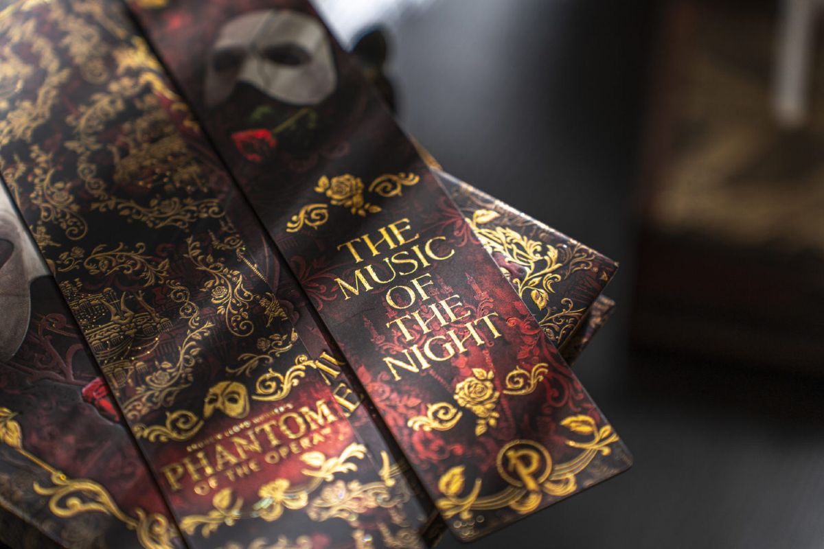 Bokmärke Paperblanks - Phantom of the Opera - 3 - Paperblanks - Tidformera