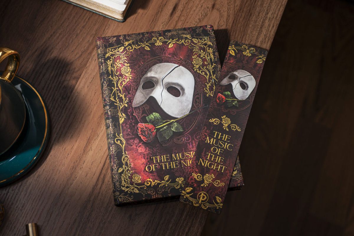 Bokmärke Paperblanks - Phantom of the Opera - 4 - Paperblanks - Tidformera