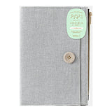 Bokomslag - Yuru Log Notebook B6 - Grey - 5 - Midori - Tidformera