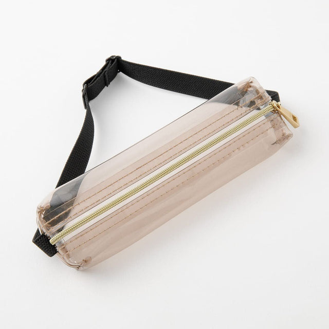 Book band Pen case Clear type - Sepia - Midori - Tidformera