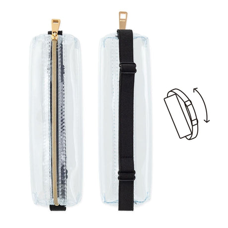 Book band Pen case Clear type - Transparent - 3 - Midori - Tidformera