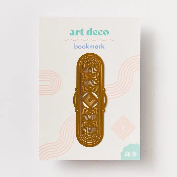 Bookmark Art Deco - 1 - Another Studio UK - Tidformera