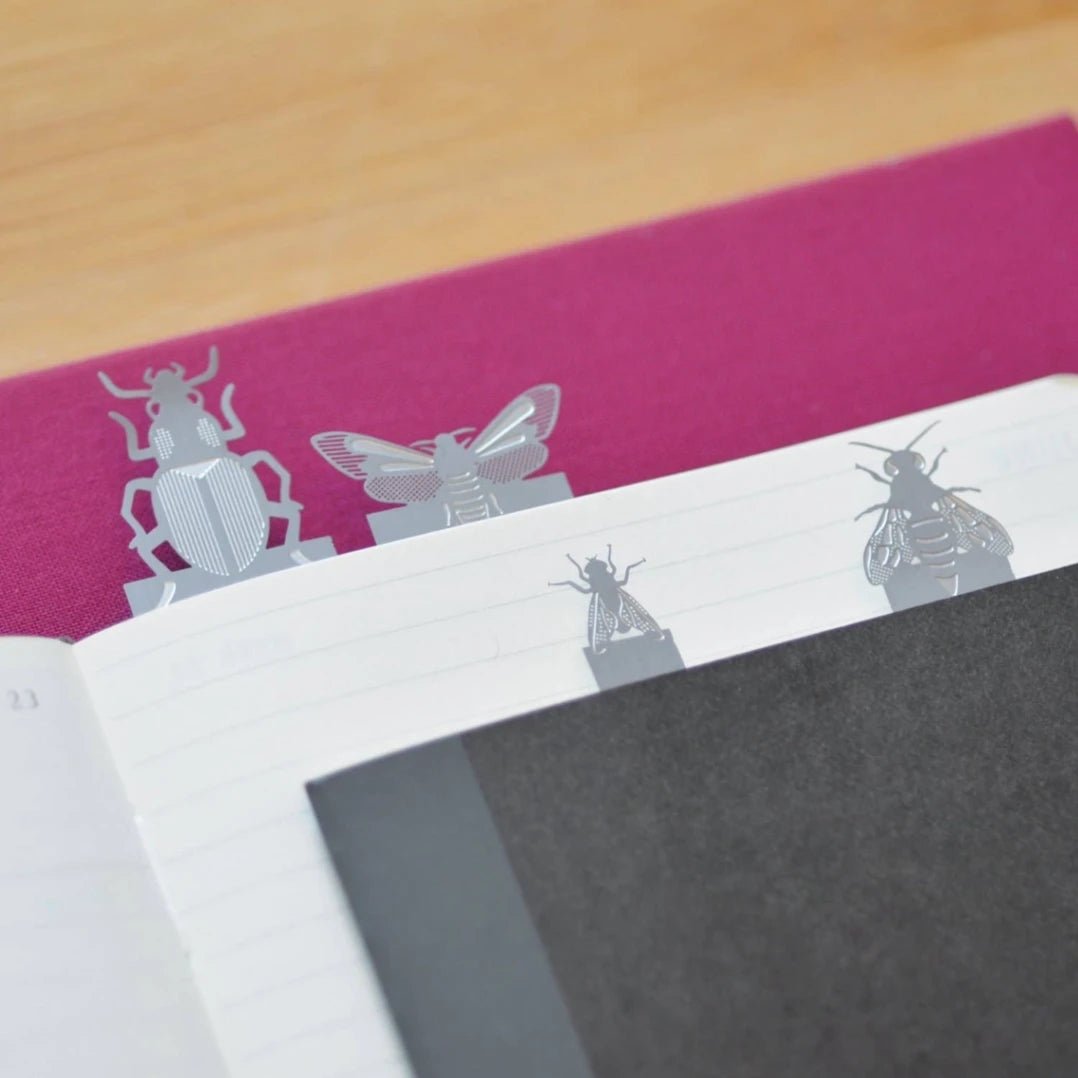 Bookmarks Page Markers - Insects & Bugs - 2 - Another Studio UK - Tidformera