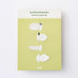 Bookmarks Page Markers Leaf - Silver - 1 - Another Studio UK - Tidformera