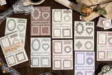 Border Story Series - Sticky note stickers - Lace affection - 6 - Other - Tidformera