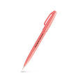 Brush Sign Pen - Fluorescent Red - Pentel - Tidformera