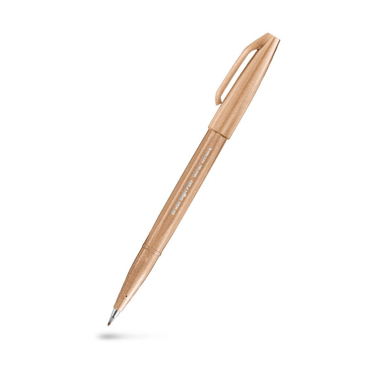 Brush Sign Pen - Pale Brown - Pentel - Tidformera