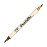 Brushables Brush pen 4-pack - Brown - ZIG Kuretake - Tidformera