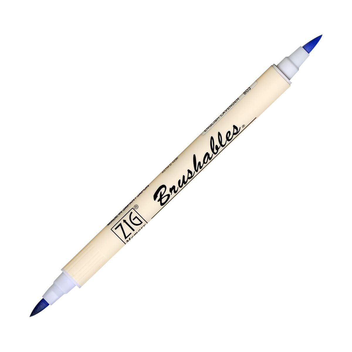 Brushables Brush pen 6 - pack - Pastel - ZIG Kuretake - Tidformera