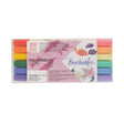 Brushables Brush pen 6-pack - Vivid - ZIG Kuretake - Tidformera