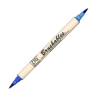 Brushables Brush pen Penselpennor - 030 Pure Blue - 1 - ZIG Kuretake - Tidformera