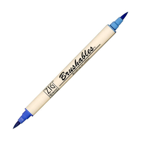 Brushables Brush pen Penselpennor - 030 Pure Blue - 1 - ZIG Kuretake - Tidformera