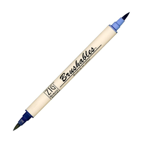 Brushables Brush pen Penselpennor - 035 Navy - ZIG Kuretake - Tidformera