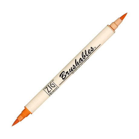 Brushables Brush pen Penselpennor - 070 Pure Orange - ZIG Kuretake - Tidformera