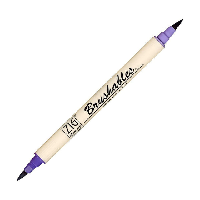 Brushables Brush pen Penselpennor - 080 Pure Violet - ZIG Kuretake - Tidformera