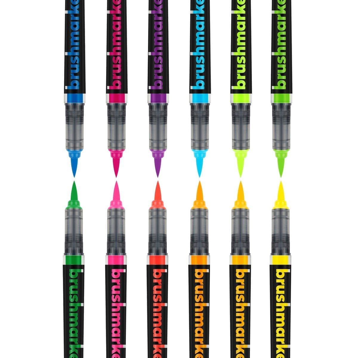 Brushmarker PRO 12 - pack - Neon colors - 1 - Karin - Tidformera