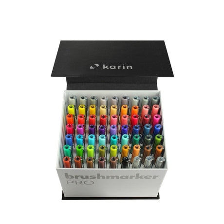 Brushmarker PRO Box Mega 60 colours 3 blender - 2 - Karin - Tidformera