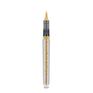 Brushmarker PRO - Ochre 552 från Karin - Beige penselpenna utan lock - Tidformera