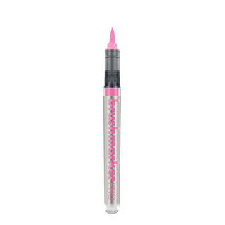 Brushmarker PRO - Pale pink 220 från Karin - Rosa penselpenna utan lock - Tidformera