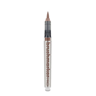 Brushmarker PRO - Sandstone 174 från Karin - Beige penselpenna utan lock - Tidformera