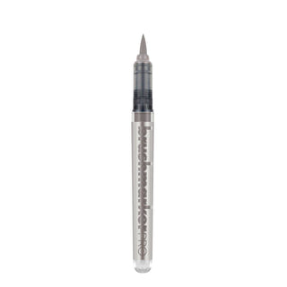 Brushmarker PRO - Warm grey 2 277 från Karin - Grå penselpenna utan lock - Tidformera