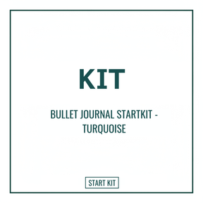 Bullet Journal Startkit - Turquoise - 1 - Tidformera - Tidformera