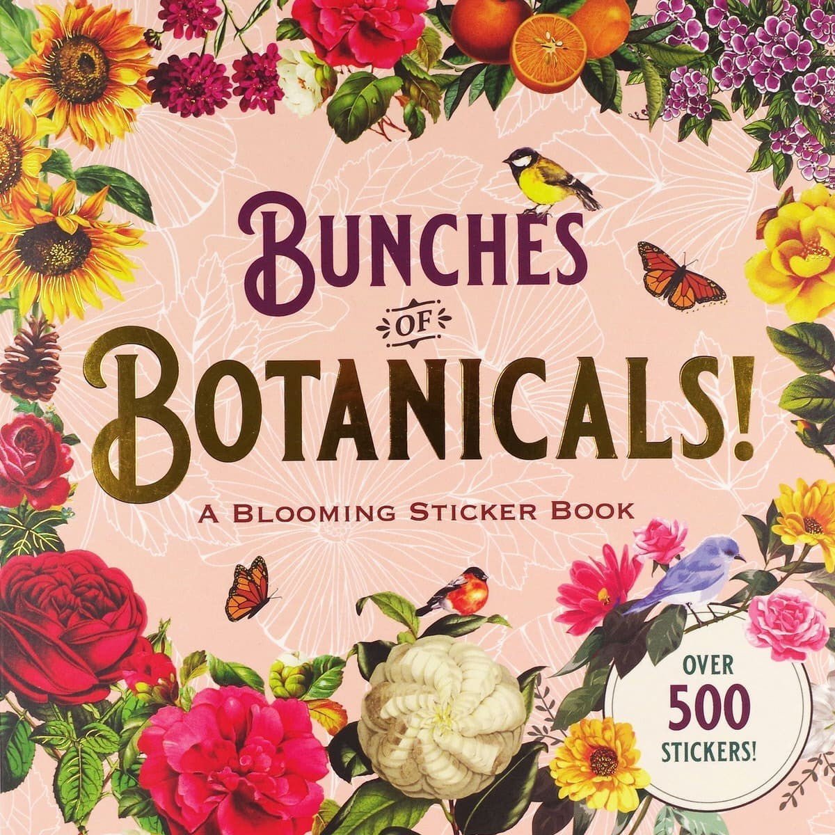 Bunches of Botanicals Sticker book - Peter Pauper Press - Tidformera