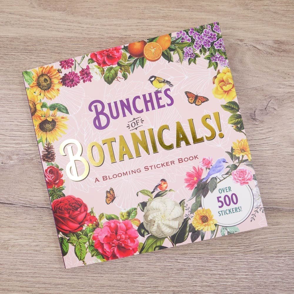 Bunches of Botanicals Sticker book - 7 - Peter Pauper Press - Tidformera