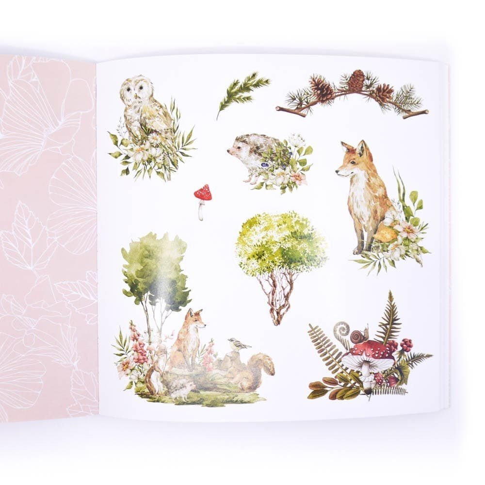 Bunches of Botanicals Sticker book - Peter Pauper Press - Tidformera