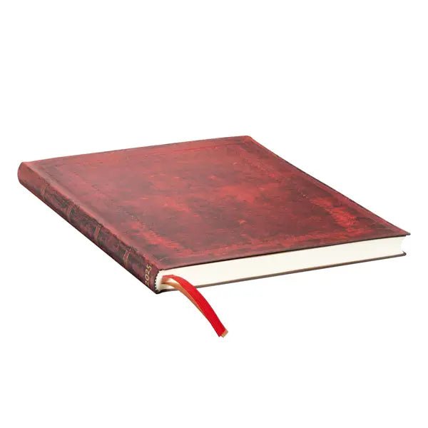 Business Planner 2025 Red Moroccan Bold - Paperblanks - Tidformera