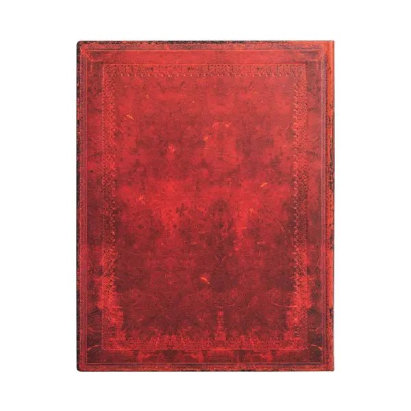 Business Planner 2025 Red Moroccan Bold - Paperblanks - Tidformera