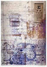 Rice paper set - A4 - Old Diary