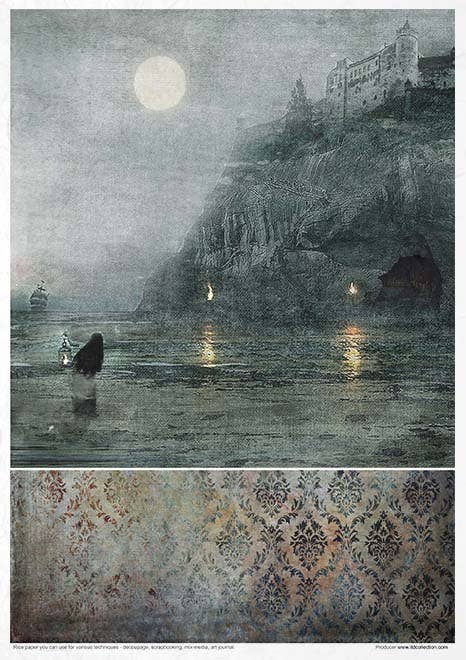 Rice paper set - A4 - Secrets - Gothic Stories