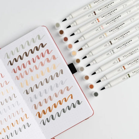 Calliographs - 10-pack - Quiet Corners - 2 - Archer & Olive - Tidformera