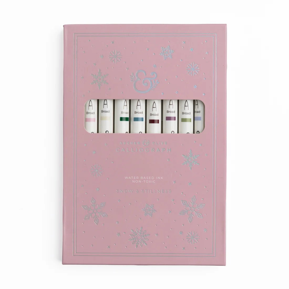 Calliographs 10 - pack - Snow & Stillness - 4 - Archer & Olive - Tidformera