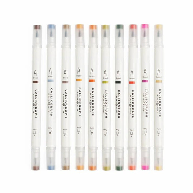 Calliographs Forest Findings - 10 - pack - 1 - Archer & Olive - Tidformera