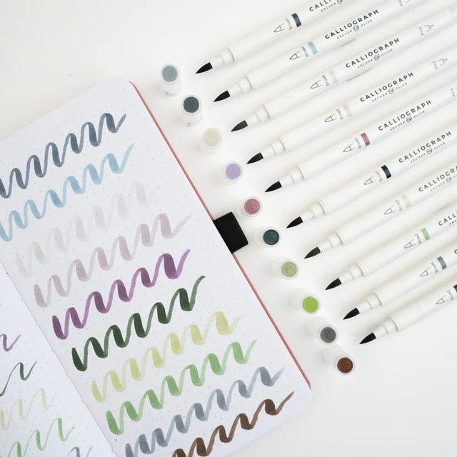 Calliographs Winterscapes - 10 - pack - 1 - Archer & Olive - Tidformera