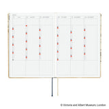Hobonichi HON A5 The V&A Series: Vine - 2027